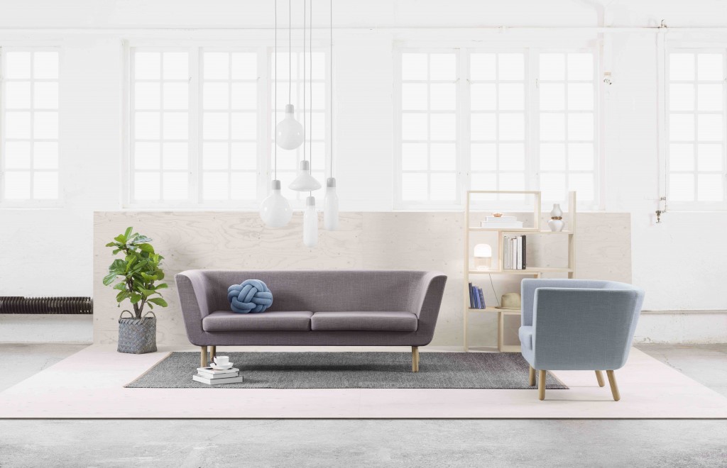 Extend Regal und Nest Sofa von Design House Stockholm by Design Bestseller