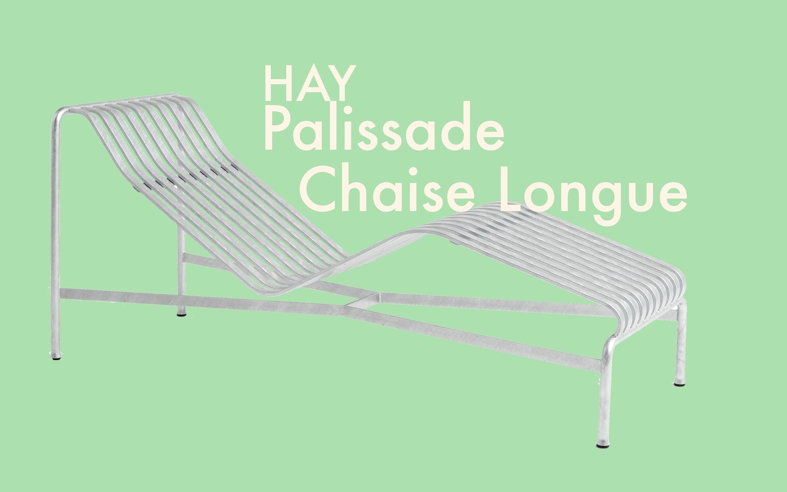 Outdoor Teamfavoriten 2024: Collage HAY Palissade Chaise Longue